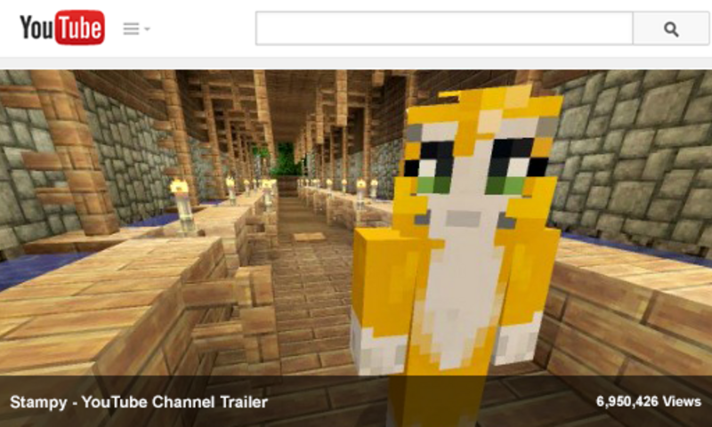 Youtube minecraft videos for 2024 kids